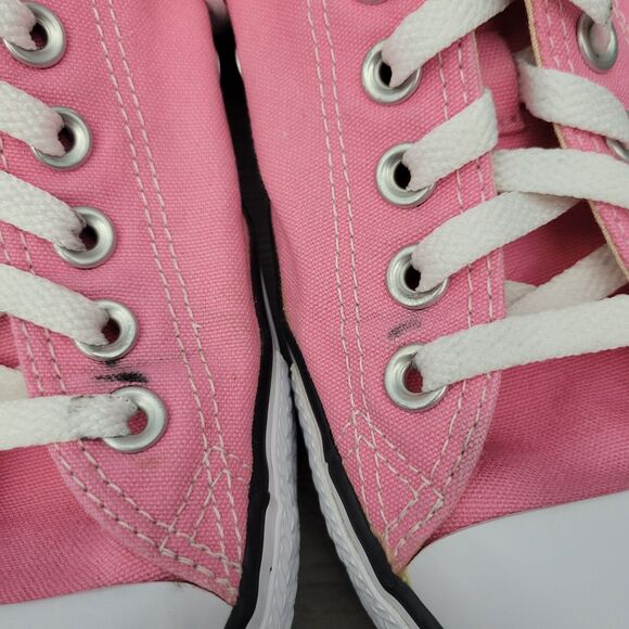 Chuck‎ Taylor Converse Pink Low Top All Star Sneakers Womens 11 Mens 9 - Picture 11 of 11